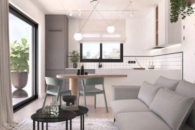 GLYFADA Terpsithea, Newly-Built Luxurious Apartment 57 sq.m.